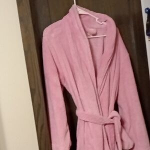 Soft Pink Women's Belted Robe